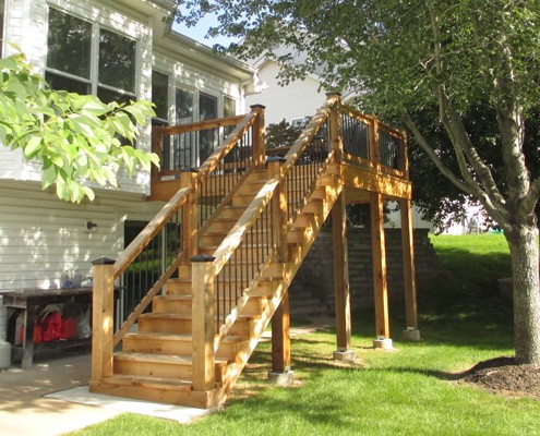 Decks, Railing & Staircases - Custom Design, Chesterfield, St. Louis, Mo