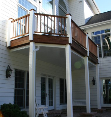 Under Deck Drainage System - Photos, Builder, Chesterfield, Missouri