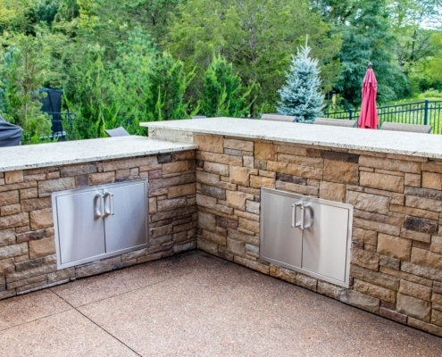 Outdoor Kitchen Areas - Grilling Area, BBQ, Fireplaces, Chesterfield